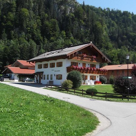 Haus Wiesenblick Oberwössen Esterno foto