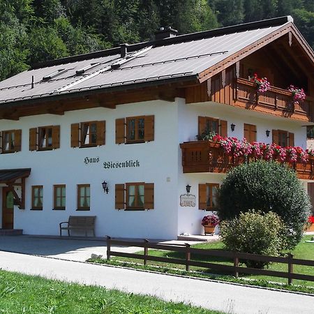 Haus Wiesenblick Oberwössen Esterno foto