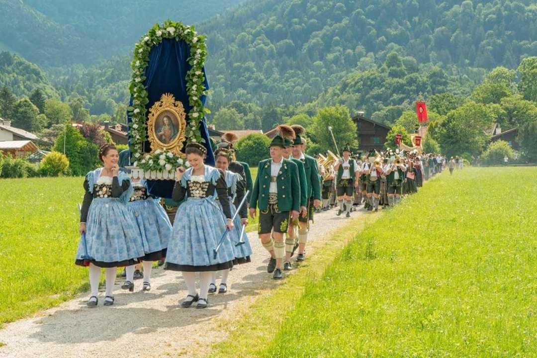 Haus Wiesenblick Oberwössen Esterno foto