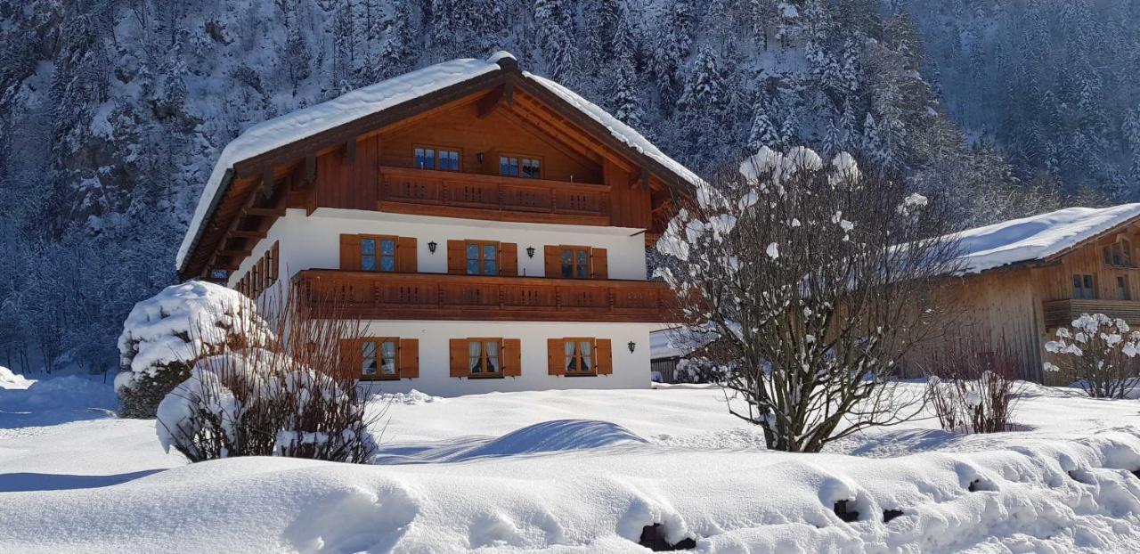 Haus Wiesenblick Oberwössen Esterno foto