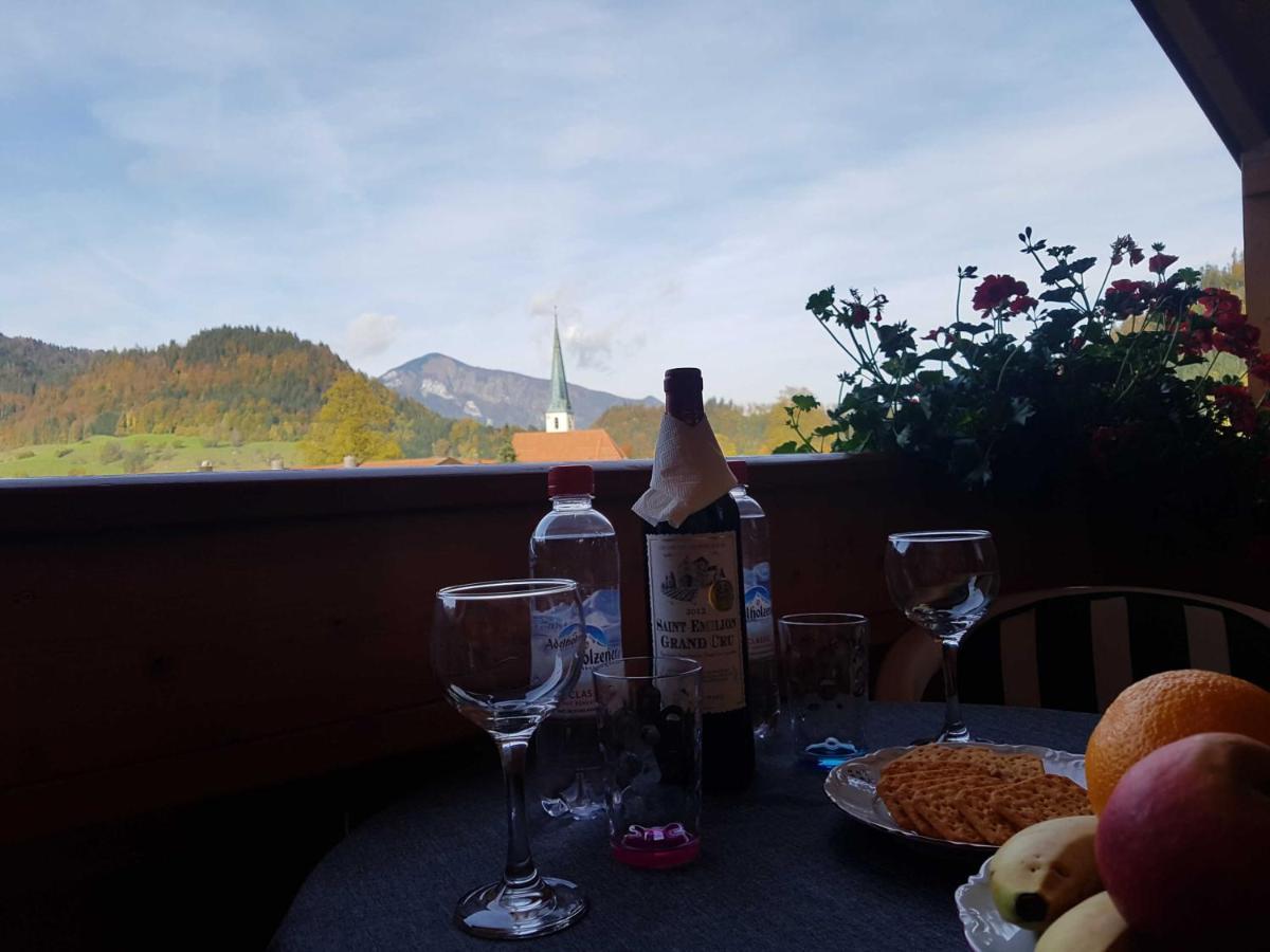 Haus Wiesenblick Oberwössen Esterno foto
