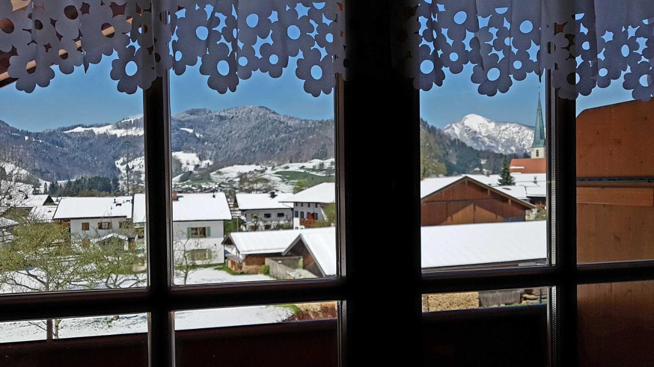 Haus Wiesenblick Oberwössen Esterno foto